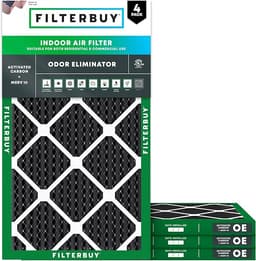 Filterbuy MERV 10 Odor & Allergy Defense